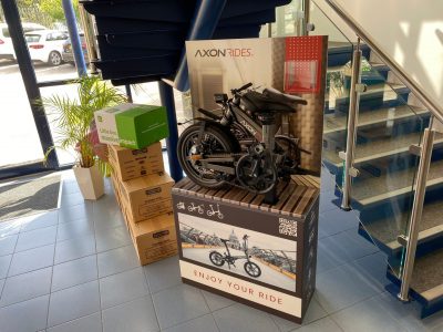Axon eBikes in Cycle Stores Nationwide