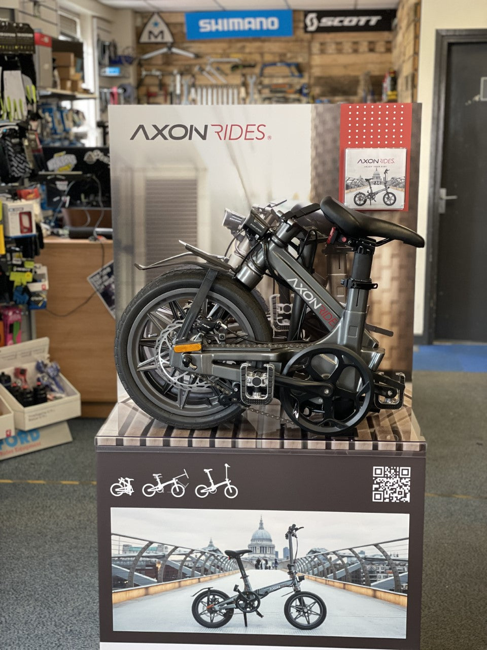 Chain Worx now supplies Axon Bikes. Axon Rides