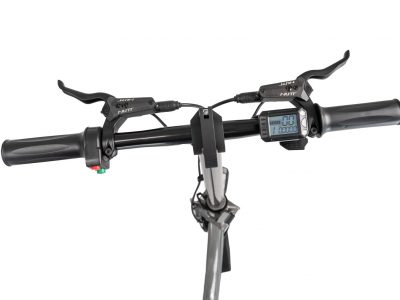 Controls on Axon Rides Folding eBikes